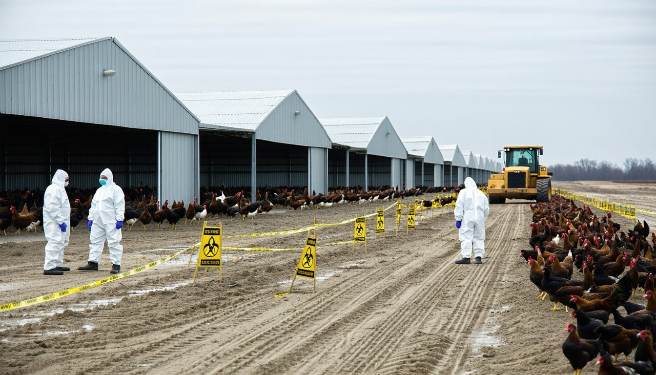 Bird Flu Hits Mississippi Farm